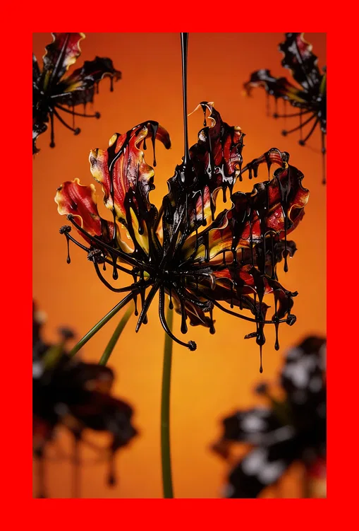 Botanical structure becoming difficult to read